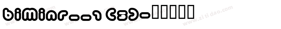 BIMINR__1 (3)字体转换